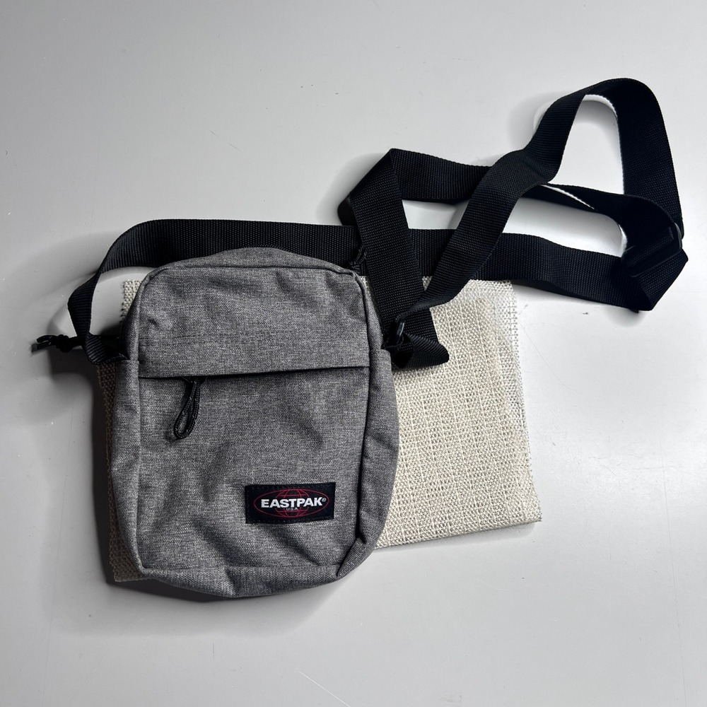 Eastpak The One Crossbody Bag Sunday Grey EK045363‎ Small Messenger Shoulder Bag